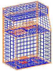 Meuble en matériaux composites